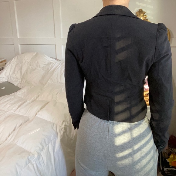 New - Old Navy Black Blazer - Picture 3 of 4